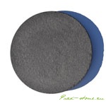 круглая плитка из камня для пошаговых дорожек синих оттенков