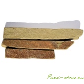 камень лапша галтованная серо зеленый 4-5 см